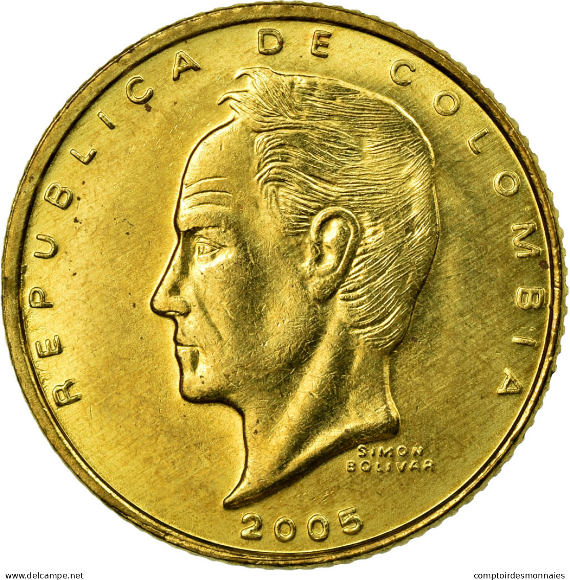 Monnaie, Colombie, 20 Pesos, 2005, SUP, Laiton, KM:294 - Colombia