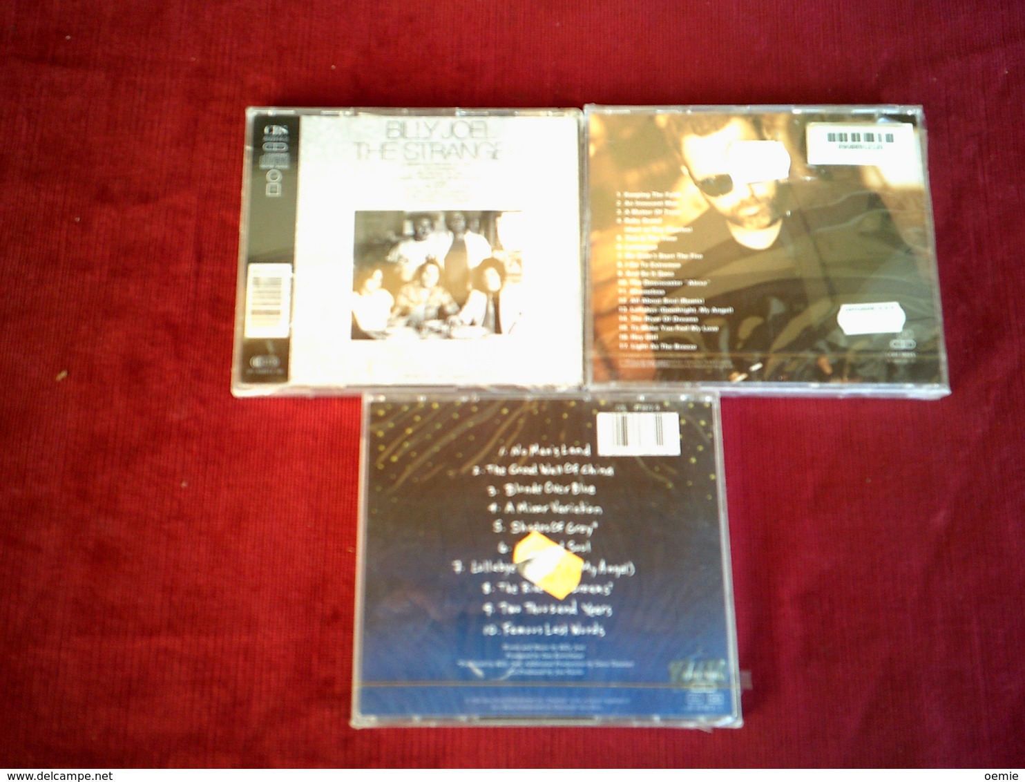 BILLY  JOEL   ° COLLECTION DE 3  CD ALBUM - Collections Complètes
