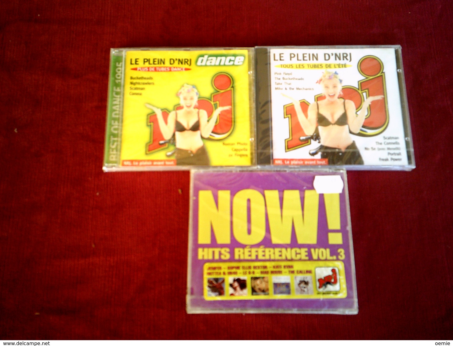 COLLECTION DE 3 CD ALBUM DE COMPILATION NOW ! + NRJ + NRJ 1995 - Compilations