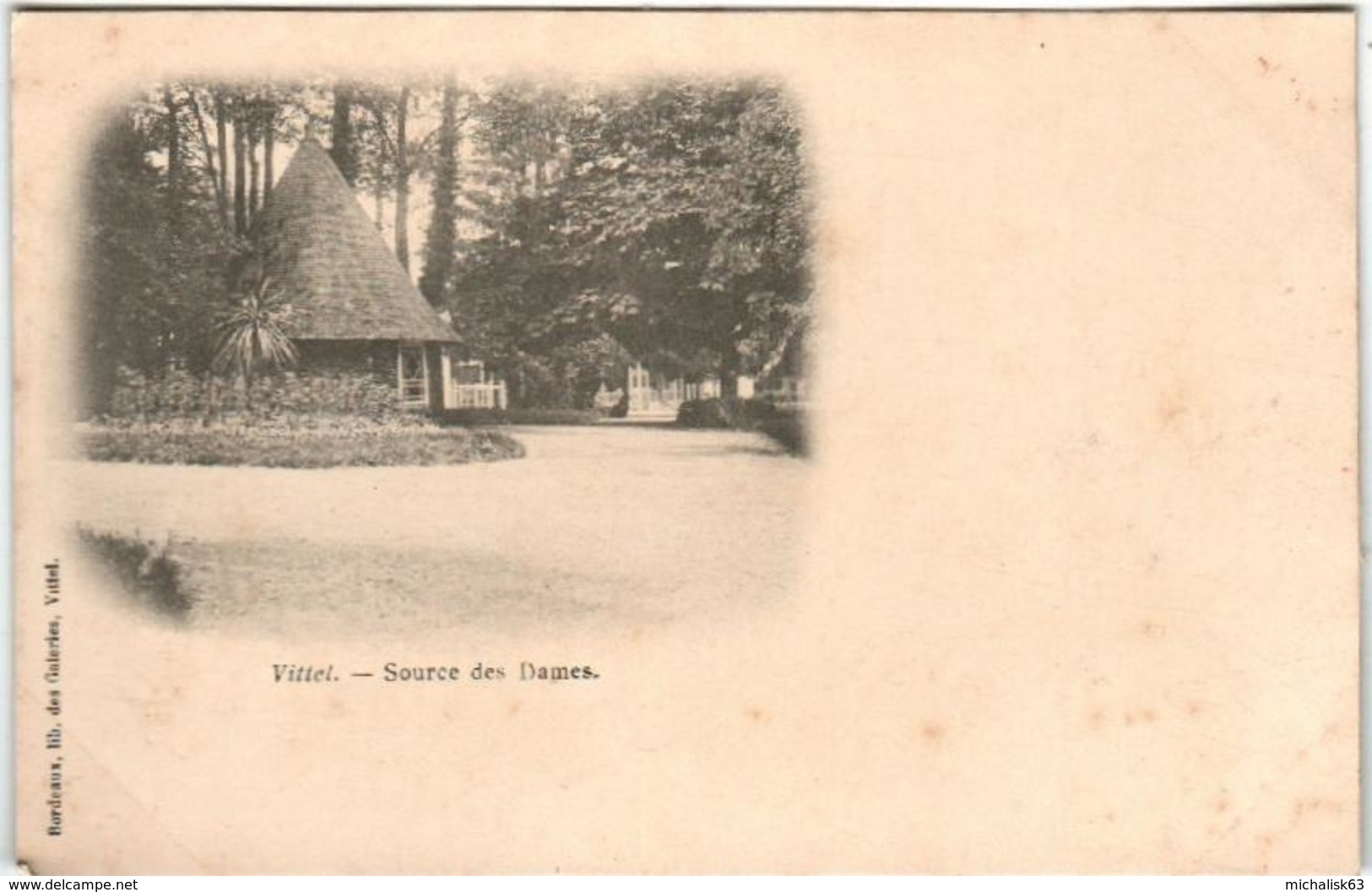 41li 936 CPA - VITTEL - SOURCE DES DAMES - Contrexeville