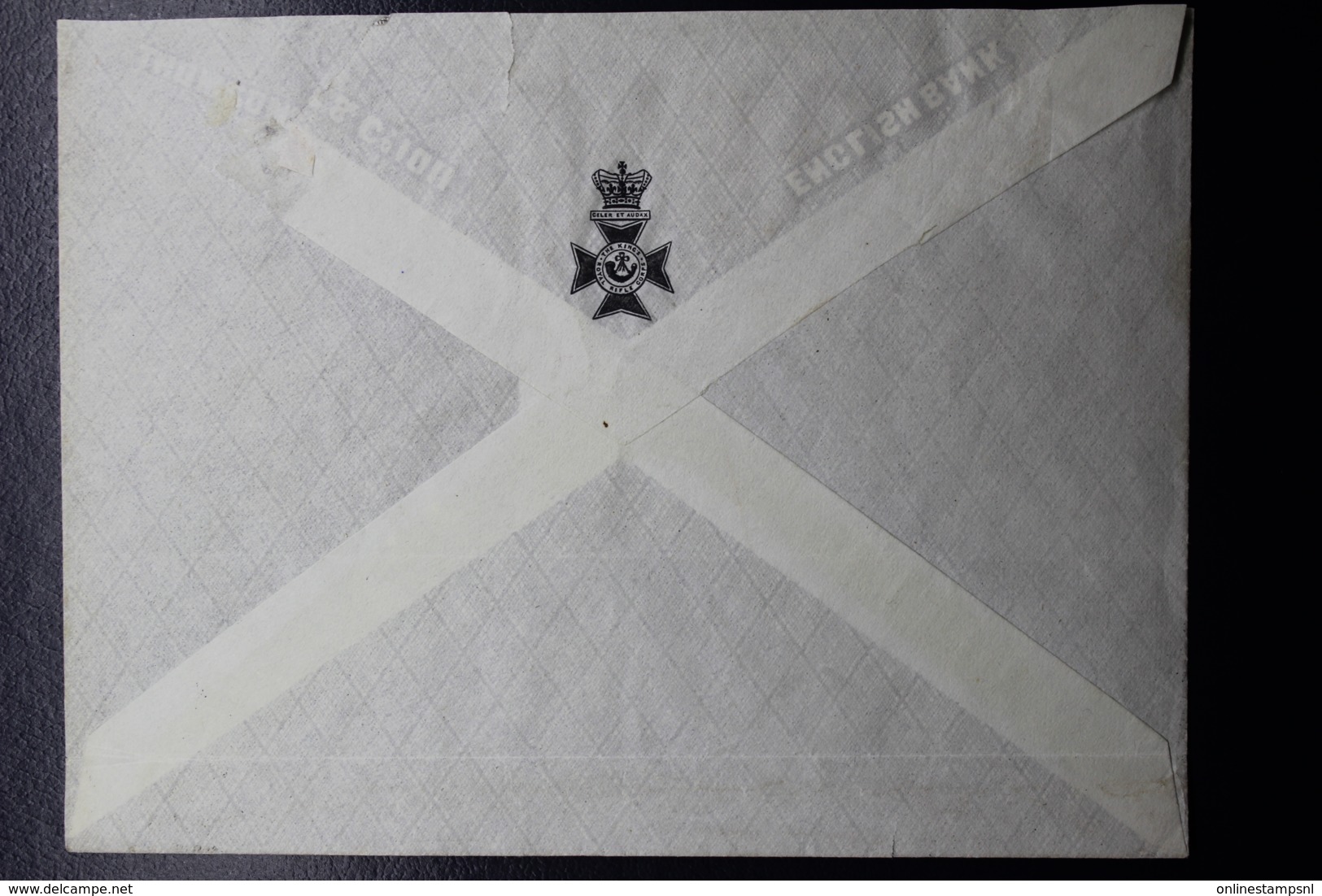 NATAL THE KINGS ROYAL RIFLE CORPS COVER  GPO -> MARITZBURG 16-7-99 - Natal (1857-1909)