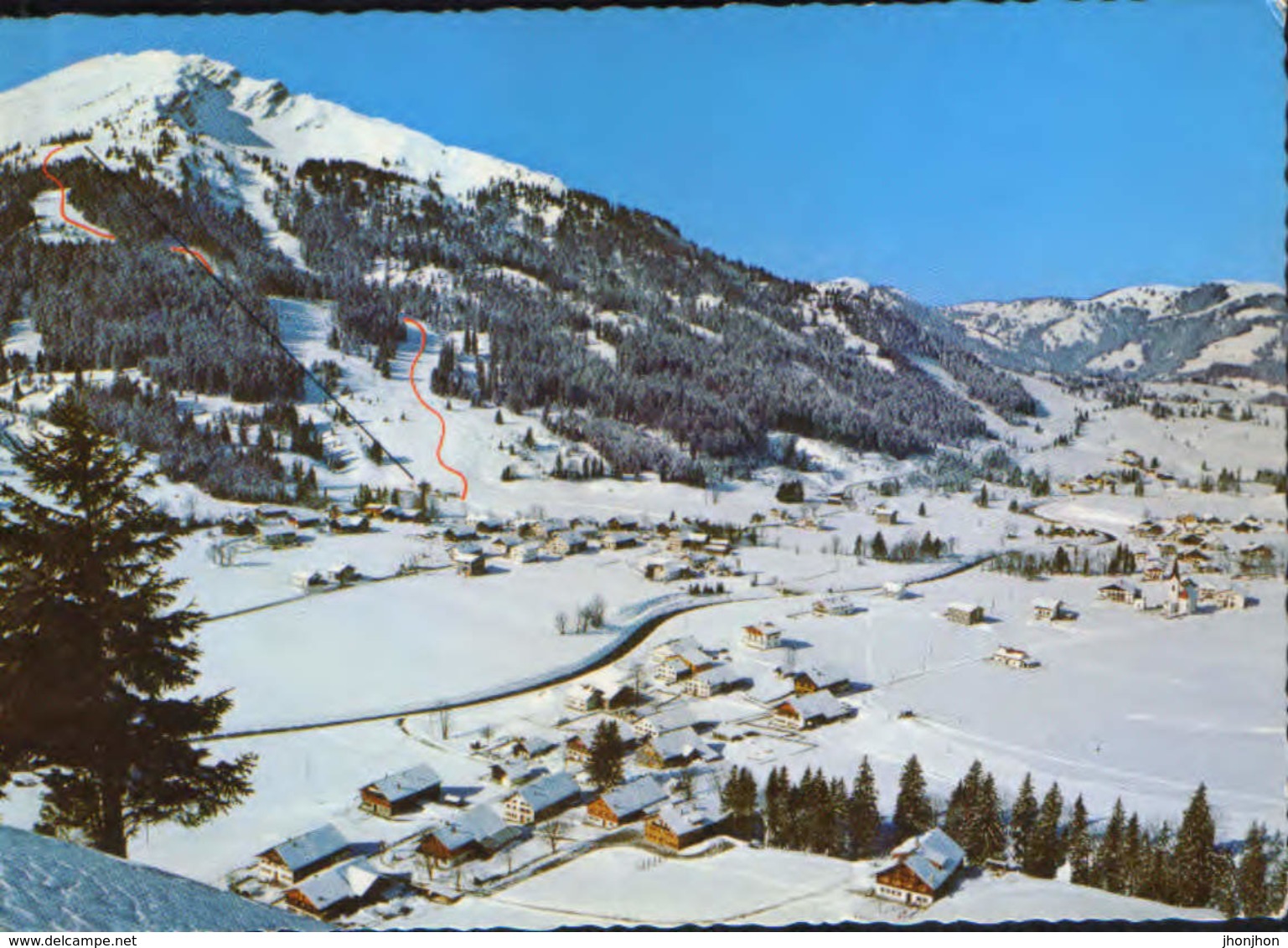 Osterreich - Postcard Circulated In 1979 -  Chattwald - Overview  - 2/scans - Schattwald