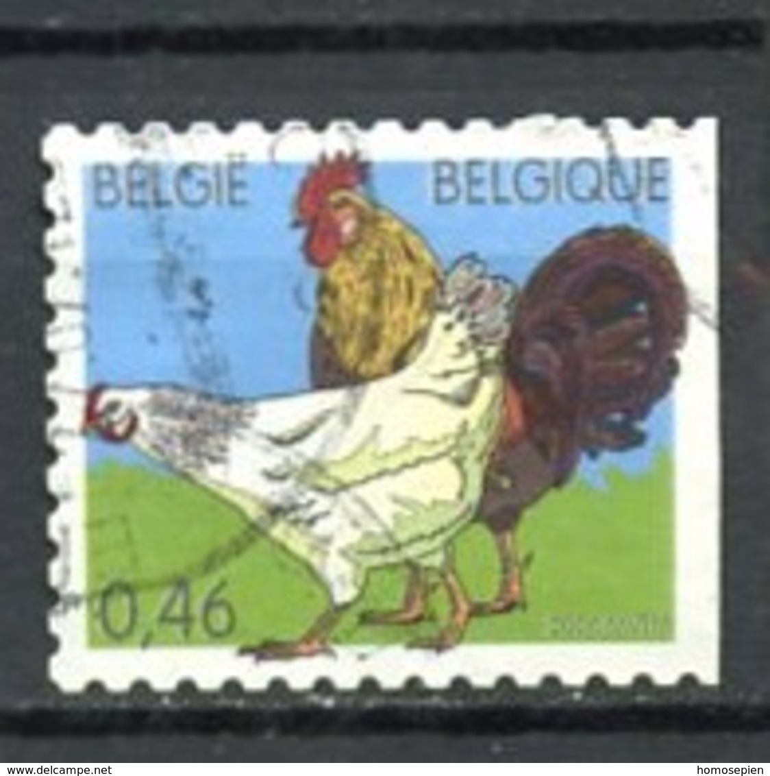 Belgique - Belgium - Belgien 2006 Y&T N°3467d - Michel N°3530Dr (o) - 0,46€ Coq Et Poule - Used Stamps