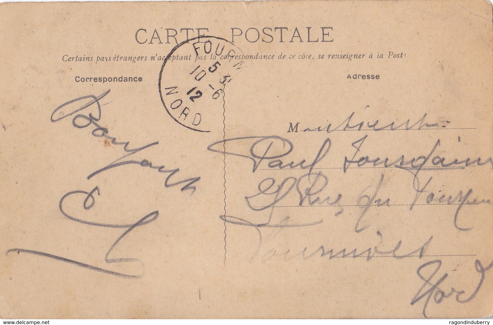CPA - 14 - ISIGNY-sur-MER - (Calvados) Prolongement Du Quai Surcouf - CARTE RARE - Voy En 1912 édit LANGLOIS TABAC - Autres & Non Classés