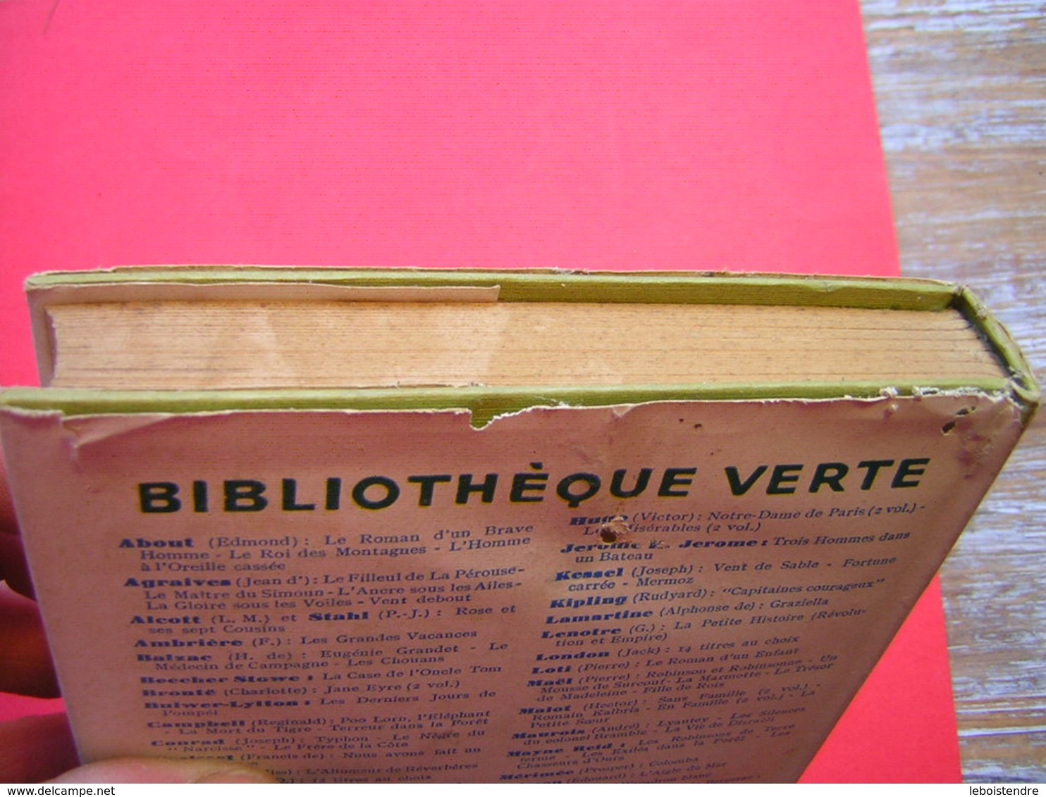 BIBLIOTHEQUE VERTE HACHETTE 1952 JEAN D'ESME  FOCH - Bibliothèque Verte