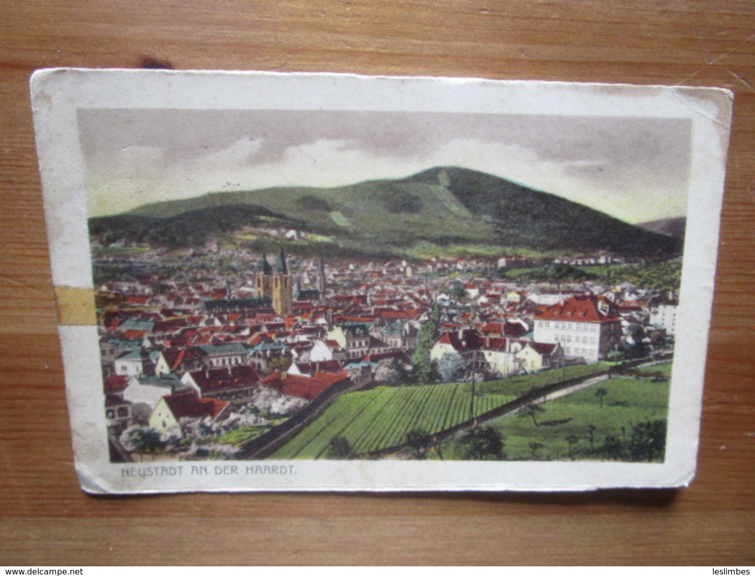 Neustadt An Der Haardt. Emil Hartmann Postmarked 1922 - Neustadt (Weinstr.)