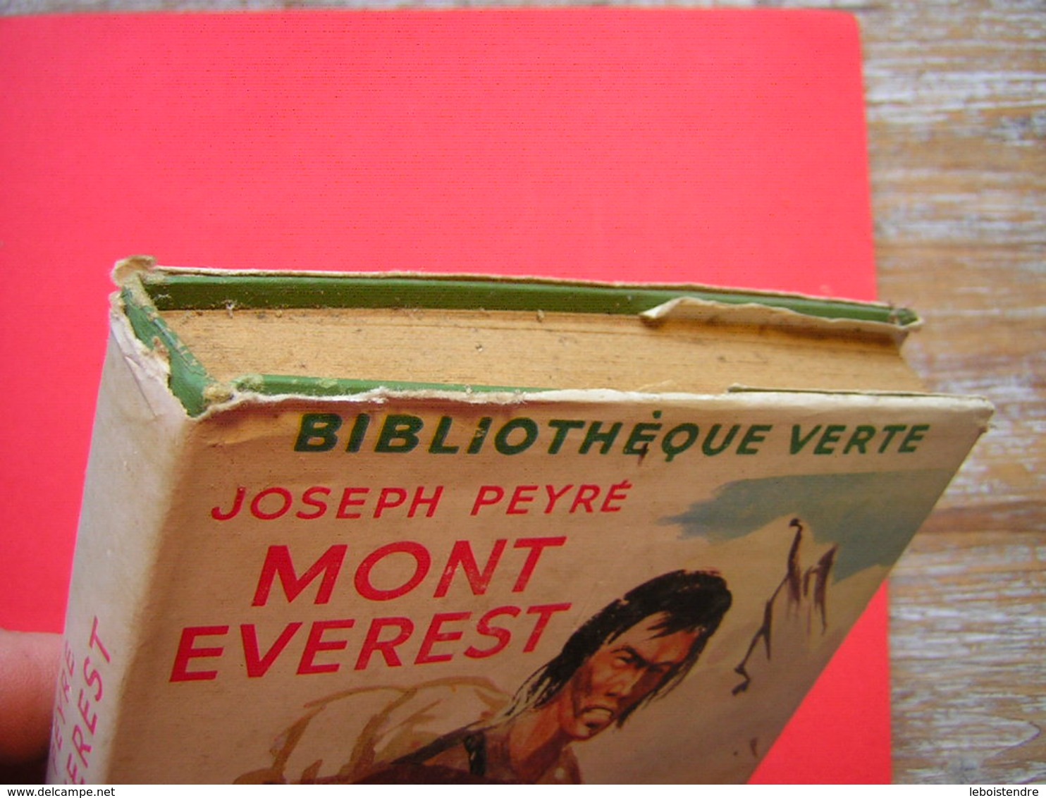 BIBLIOTHEQUE VERTE HACHETTE 1956  JOSEPH PEYRE  MONT EVEREST  ILLUSTRATIONS DE PAUL DURAND - Bibliothèque Verte