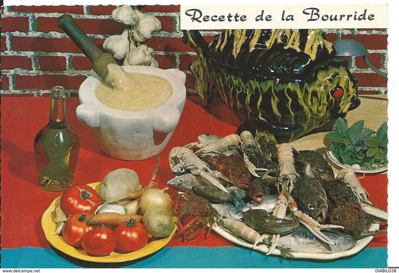 LA BOURRIDE - Recettes (cuisine)