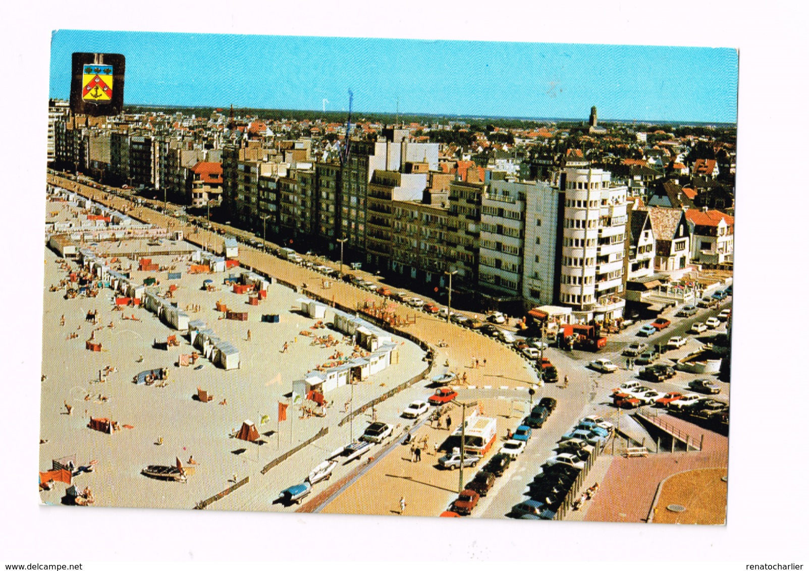 PLage Et Digue De Mer.Expédié à LIer.Voitures.Cars. - Knokke