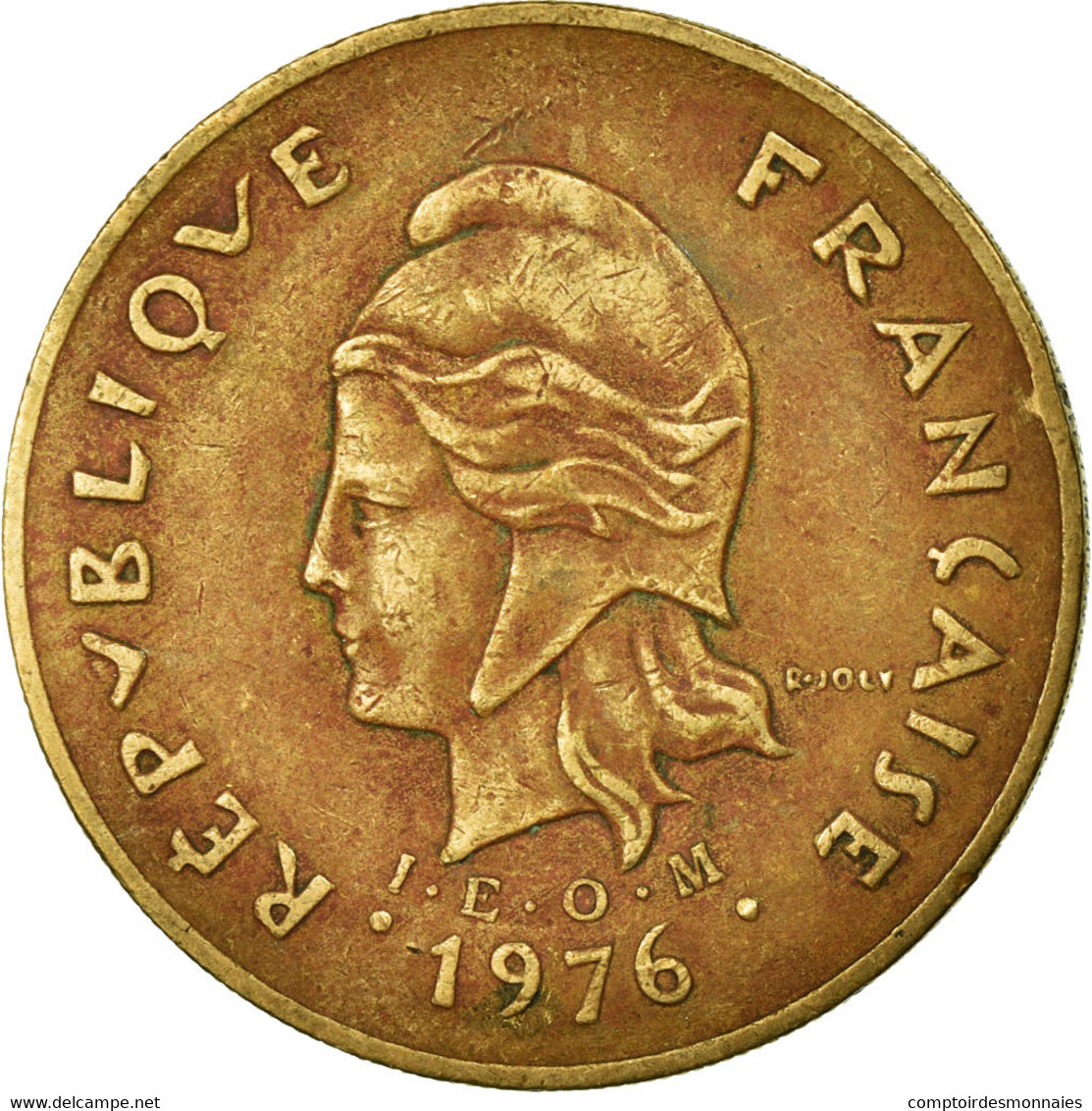 Monnaie, Nouvelle-Calédonie, 100 Francs, 1976, Paris, TB+, Nickel-Bronze, KM:15 - Neu-Kaledonien