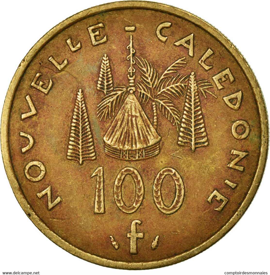 Monnaie, Nouvelle-Calédonie, 100 Francs, 1976, Paris, TB+, Nickel-Bronze, KM:15 - Nouvelle-Calédonie