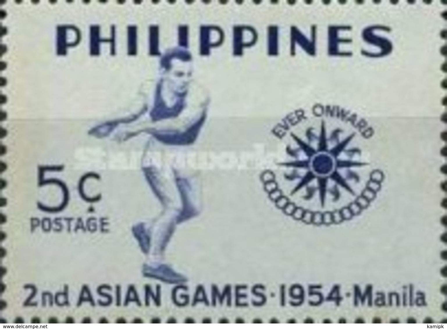 USED STAMPS Philippines - The 2nd Asian Games - Manila, Philippine - 1954 - Philippines