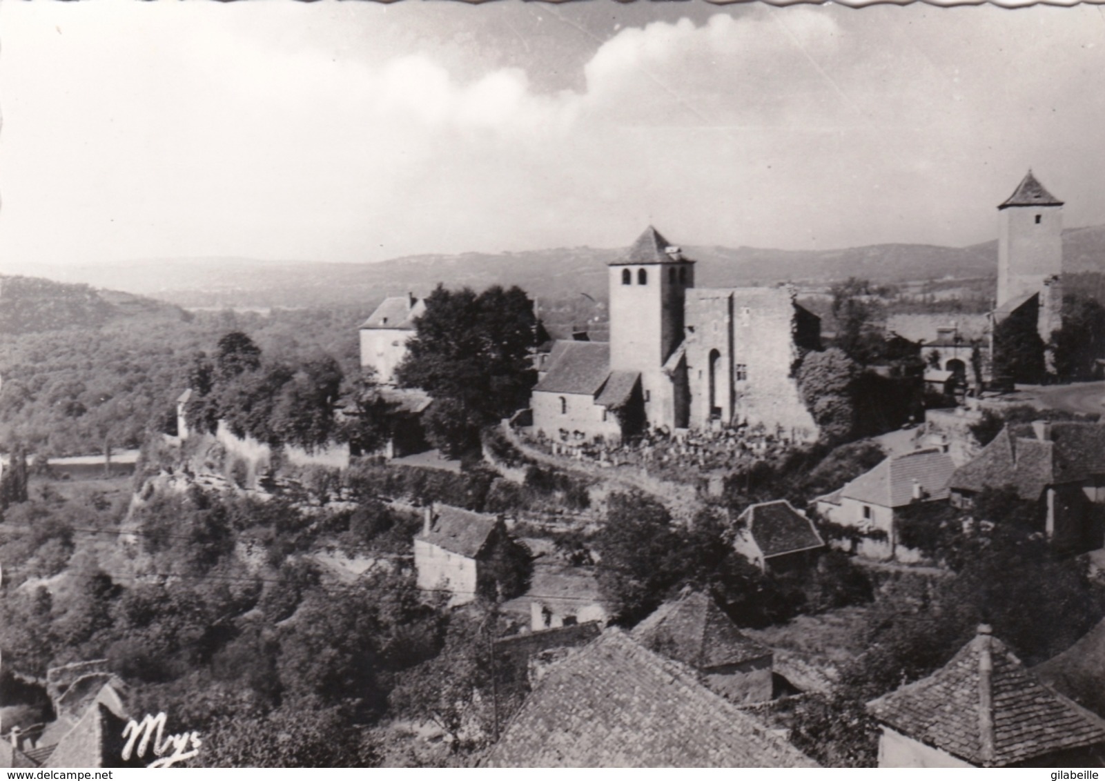 46 - Lot - MONTVALENT - Eglise Et Ruines De L Ancien Chateau - Autres & Non Classés