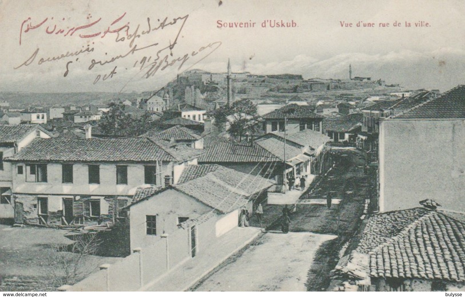 Uskub Vue Sur Une Rue De La Ville - Turkey