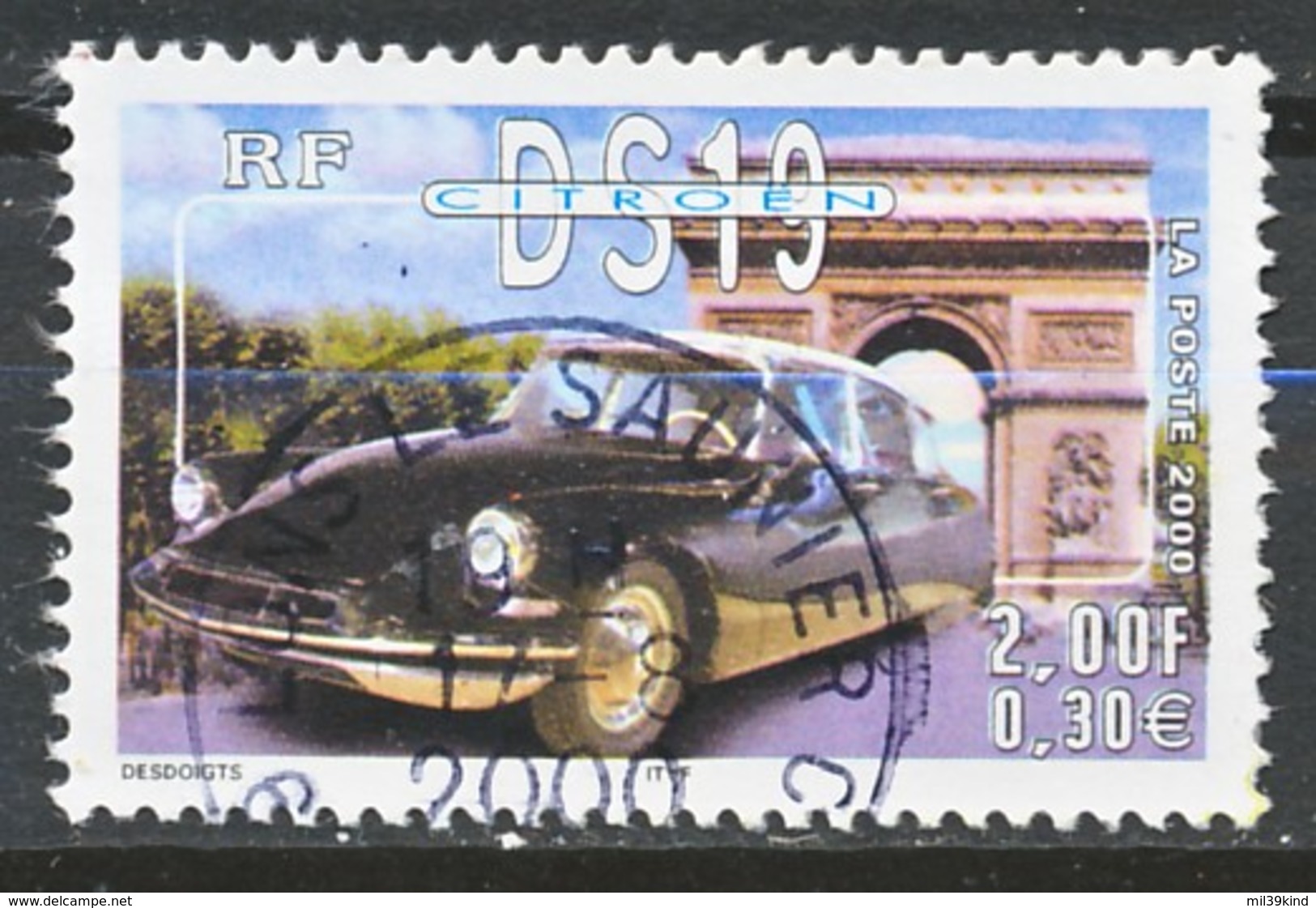 TIMBRE - FRANCE - 2000 - Nr 3325 - Oblitere - Oblitérés