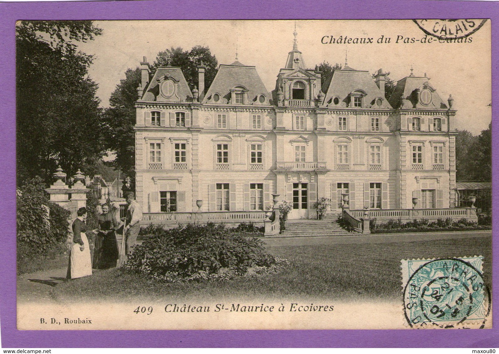 Château St-Maurice à ECOIVRES - 1907 - - Autres & Non Classés