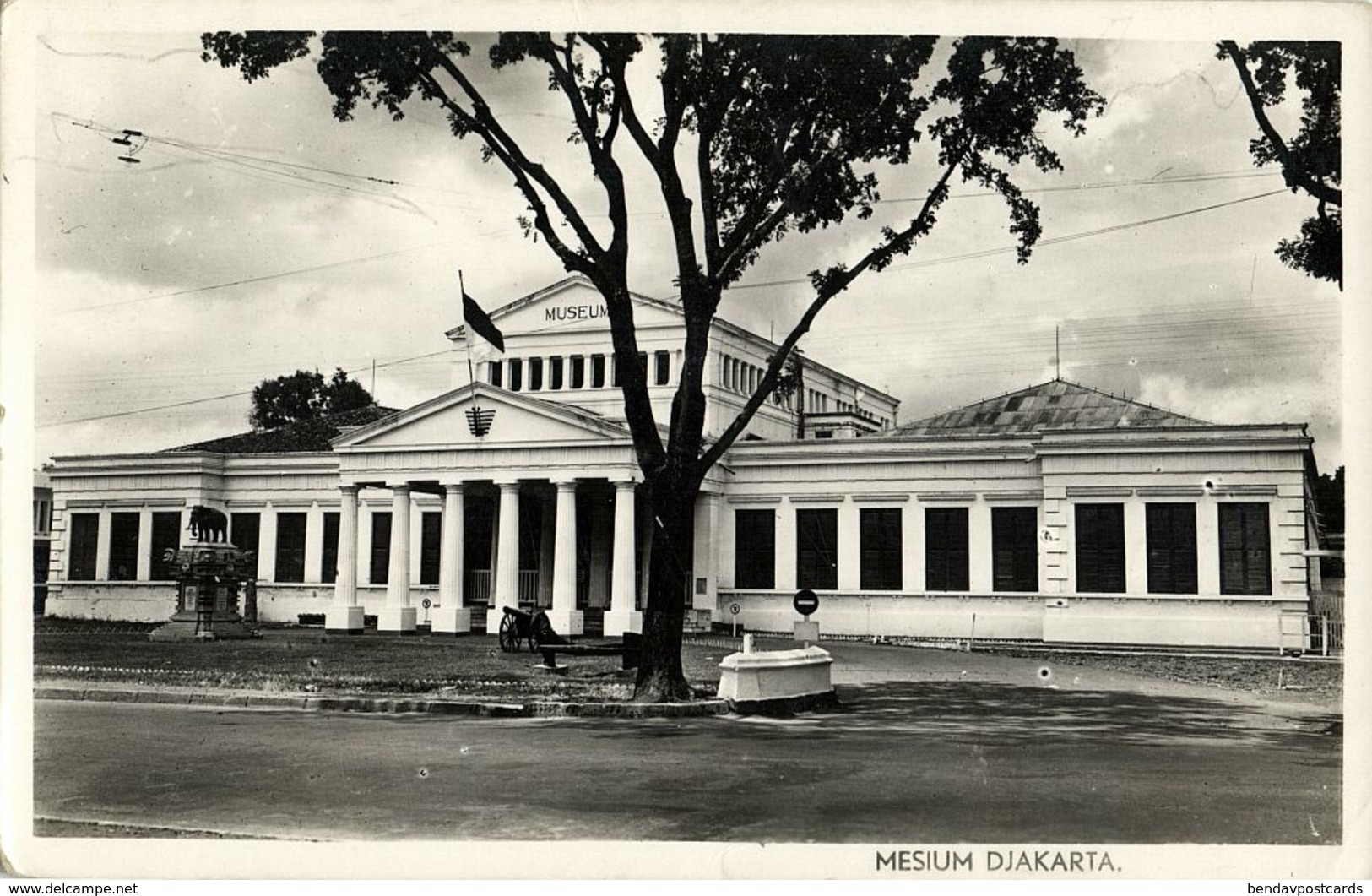 Indonesia, JAVA DJAKARTA JAKARTA, Mesium Museum (1953) RPPC Postcard - Indonesië