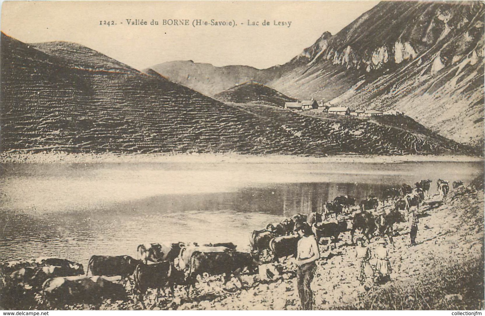CPA FRANCE 74 "Vallée Du Borne, Lac De Lessy" - Autres & Non Classés