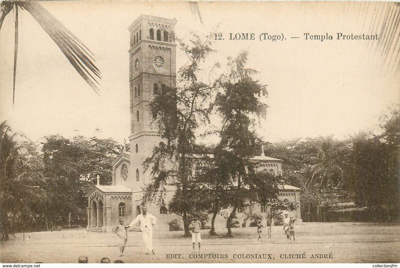 CPA TOGO "Lomé, Temple Protestant" - Togo