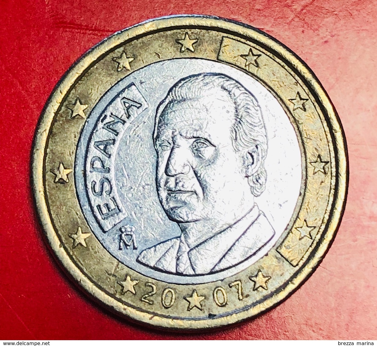 SPAGNA - 2007 - Moneta - Ritratto Di Re Juan Carlos I Di Borbone - Euro - 1.00 - Slovenia