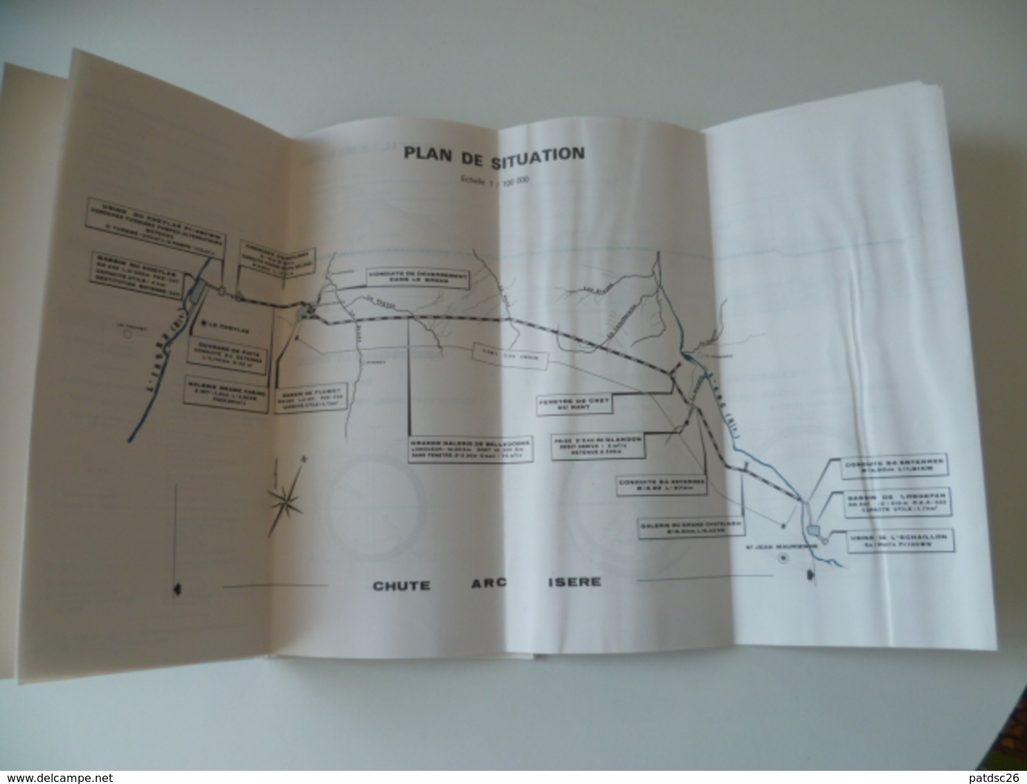 AMENAGEMENT  ARC ISERE   ELECTRICITE     BARRAGE - Autres & Non Classés