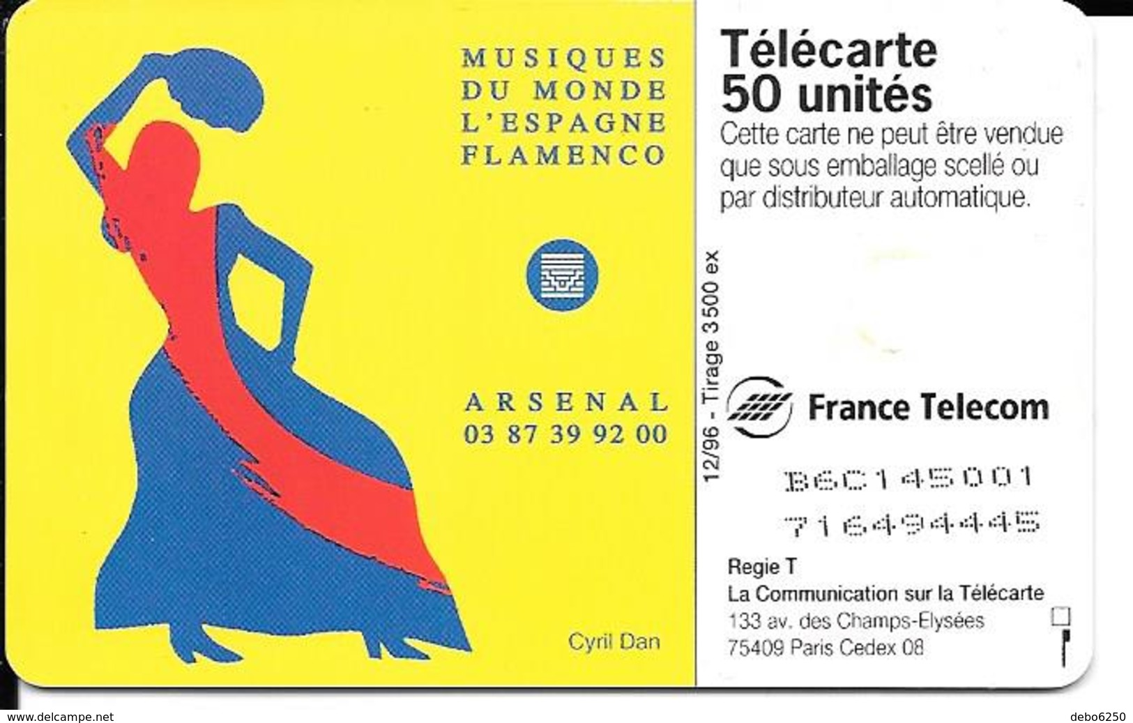 Musiques Du Monde L'Espagne Le Flamenco 3500 Ex Arsenal - Musique