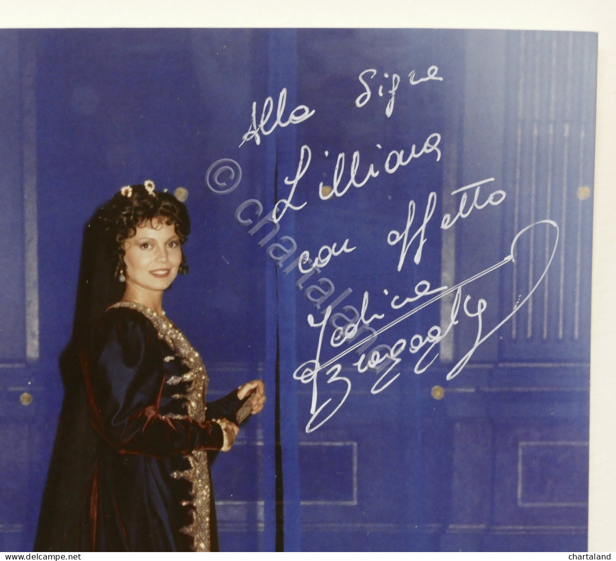 Musica Lirica - Autografo Della Cantane D'opera Federica Bragaglia - Anni '70 - Altri & Non Classificati