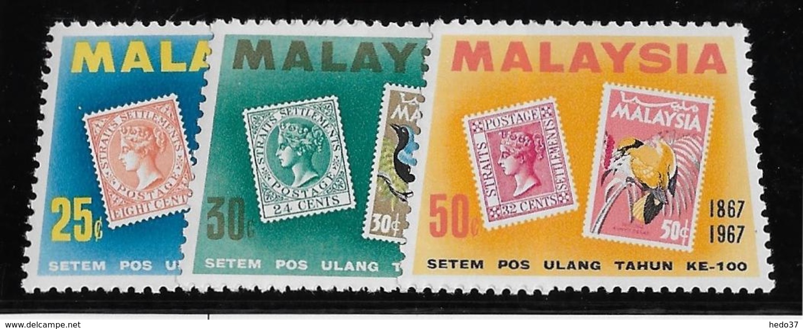Malaisie N°48/50 - Oiseaux - Neuf ** Sans Charnière - TB - Malaysia (1964-...)