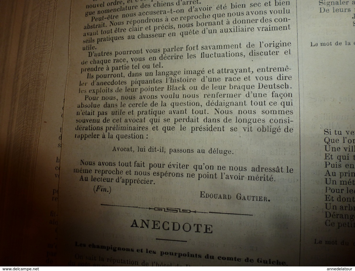 Rare 1882-83 :L'ILLUSTRATION POUR TOUS > Effets du hachiche;Les chiens d'arrêt;Duguesclin;Jeanne d'Arc;Sorcellerie; etc