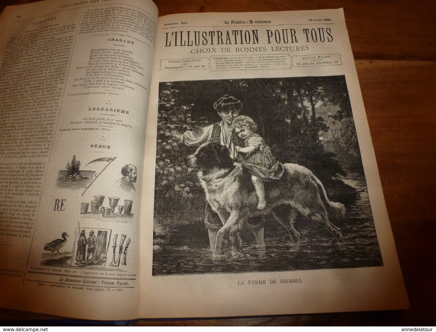 Rare 1882-83 :L'ILLUSTRATION POUR TOUS > Effets du hachiche;Les chiens d'arrêt;Duguesclin;Jeanne d'Arc;Sorcellerie; etc