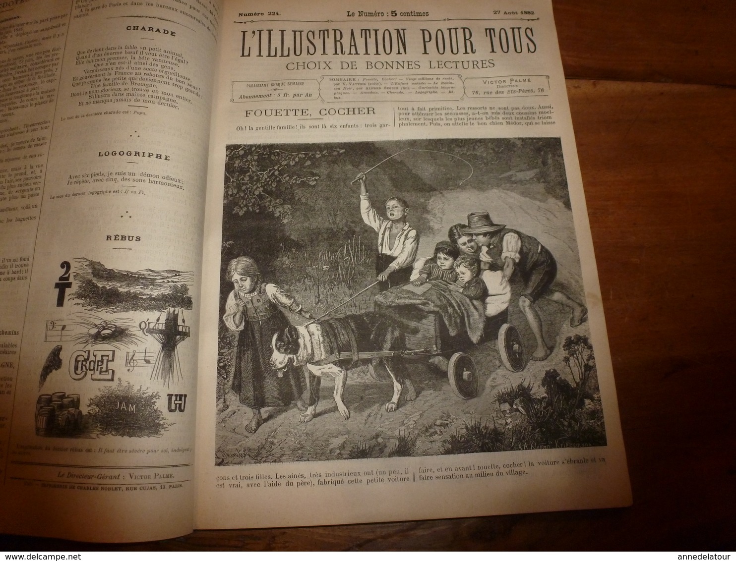 Rare 1882-83 :L'ILLUSTRATION POUR TOUS > Effets du hachiche;Les chiens d'arrêt;Duguesclin;Jeanne d'Arc;Sorcellerie; etc