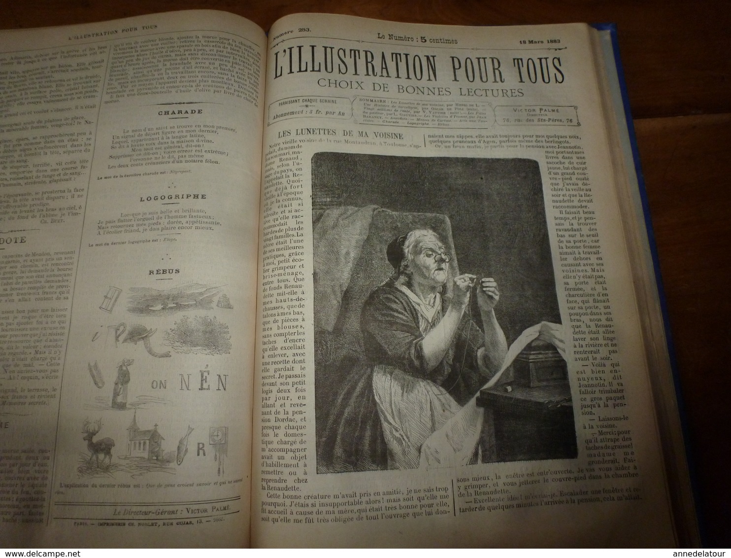 Rare 1882-83 :L'ILLUSTRATION POUR TOUS > Effets du hachiche;Les chiens d'arrêt;Duguesclin;Jeanne d'Arc;Sorcellerie; etc