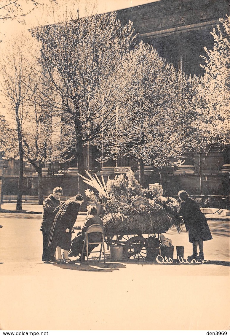 Albert MONIER - Paris - Marchande De Fleurs, Place De La Madeleine - Monier