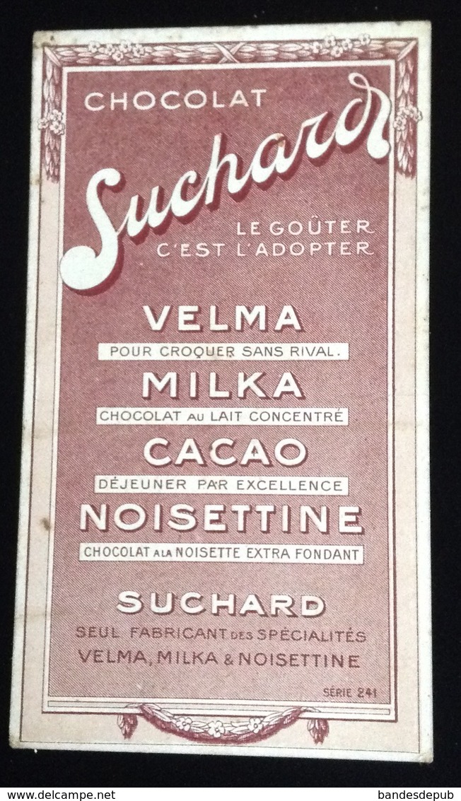 Chocolat Suchard Chromo Aviation Aviateur Avion Latham - Suchard