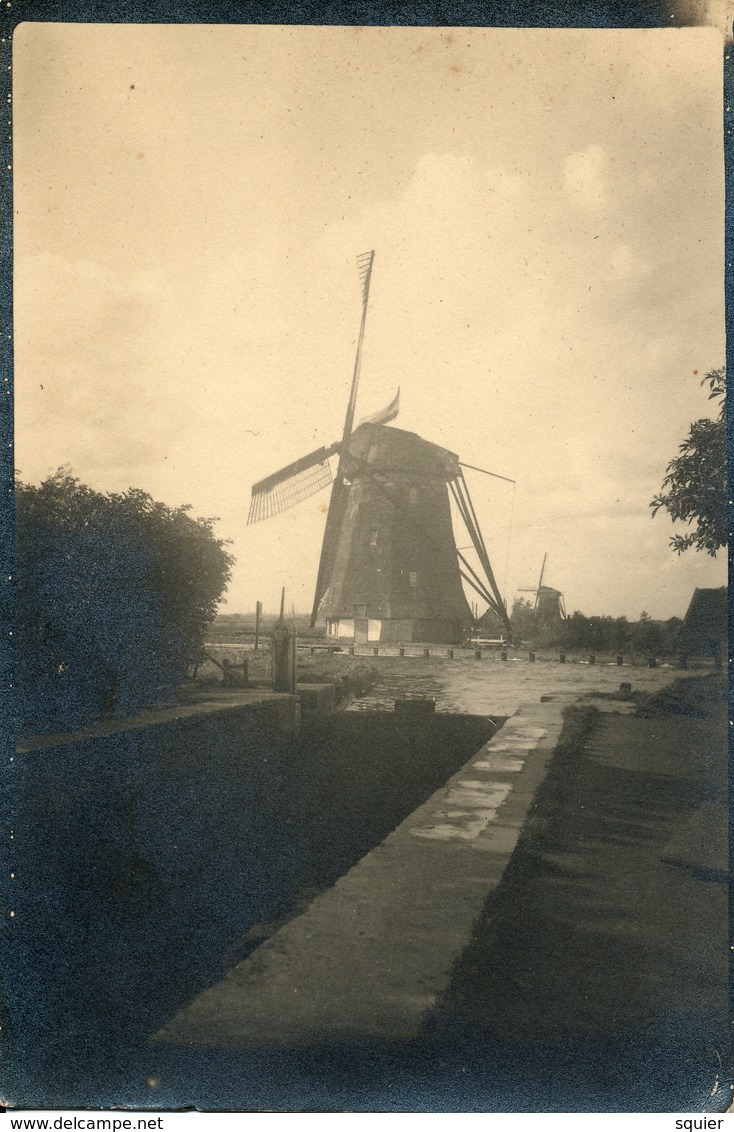 Berkel, Berkelse Polder, Zuidelijke Bovenmolen, Windmill, Real Photo - Windmolens