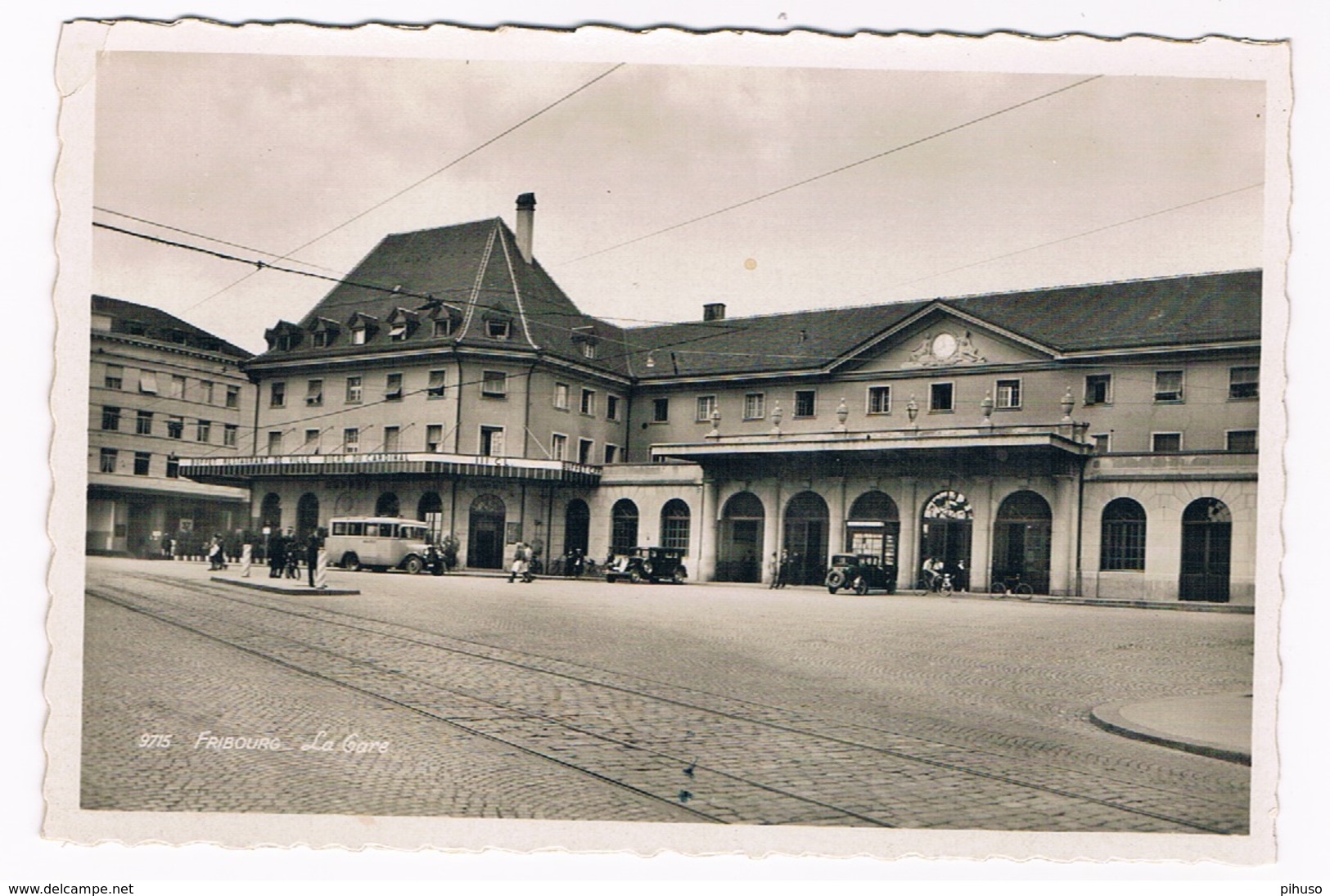 CH5388   FRIBOURG : La Gare - Fribourg