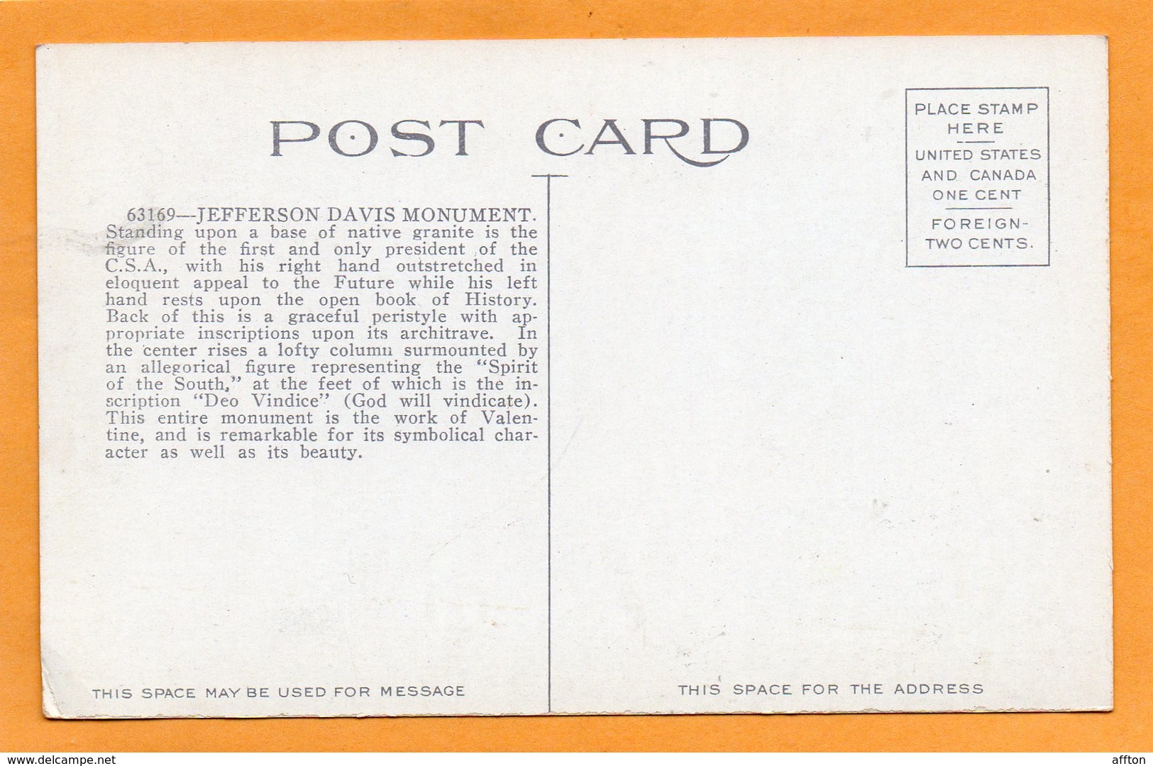 Richmond VA 1907 Postcard - Richmond