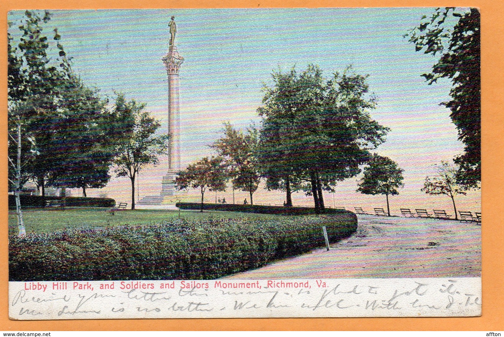 Richmond VA 1907 Postcard - Richmond