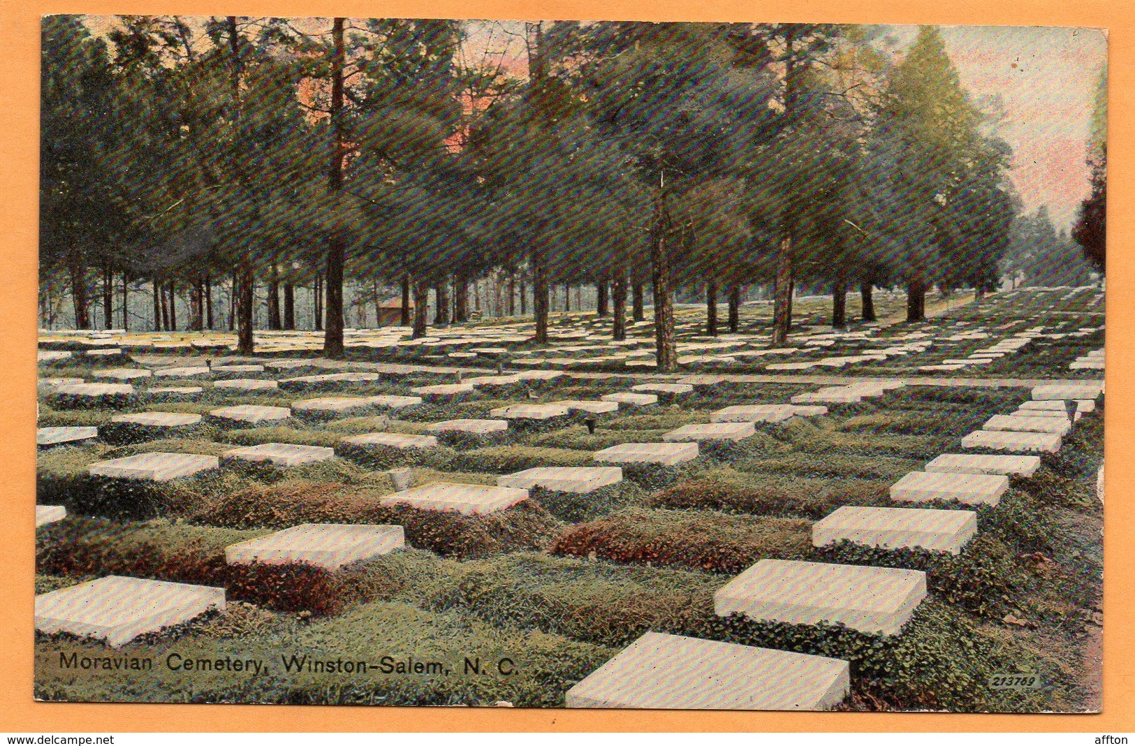 Winston Salem NC 1908 Postcard - Winston Salem