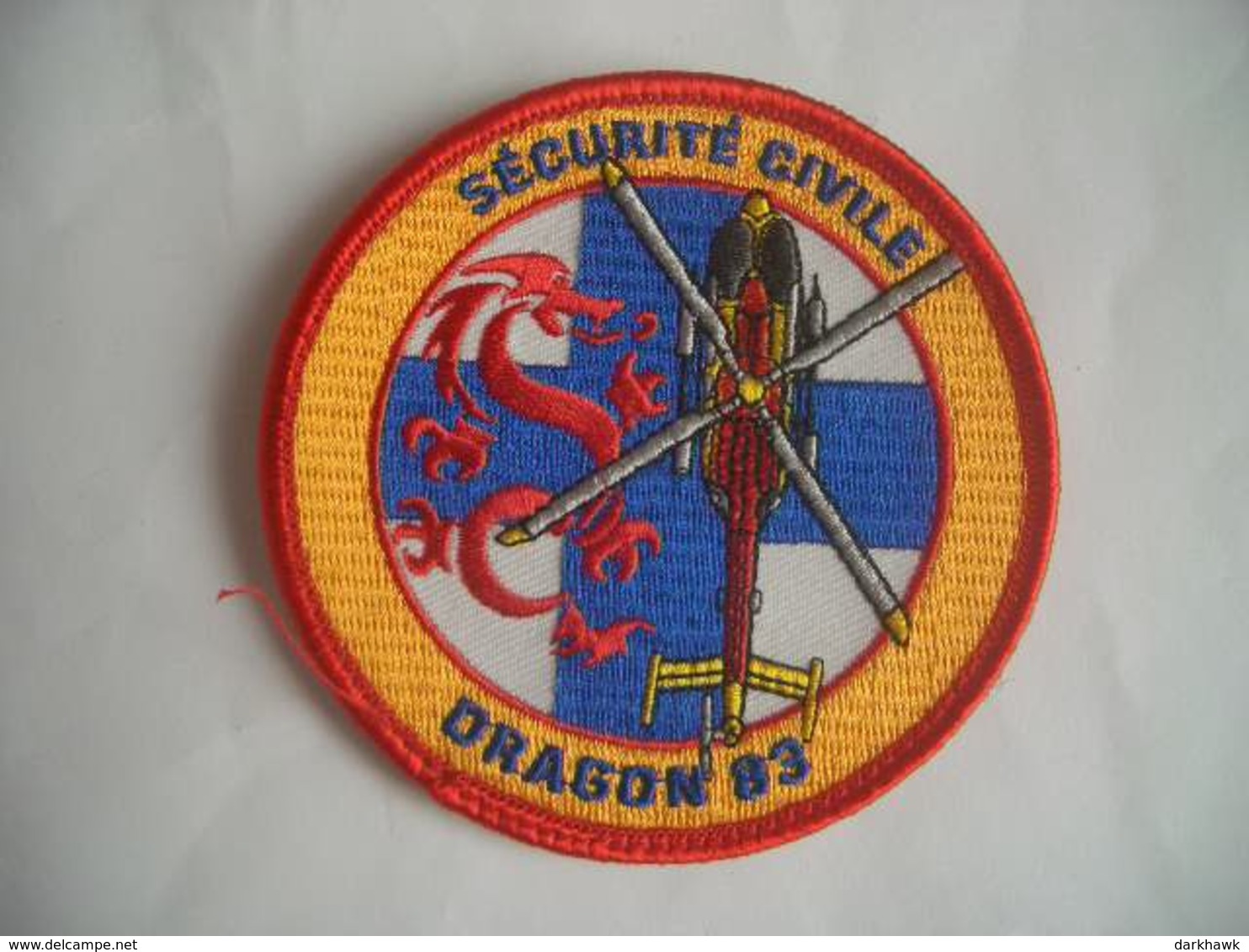 Patch Sécurité Civile - Pompiers