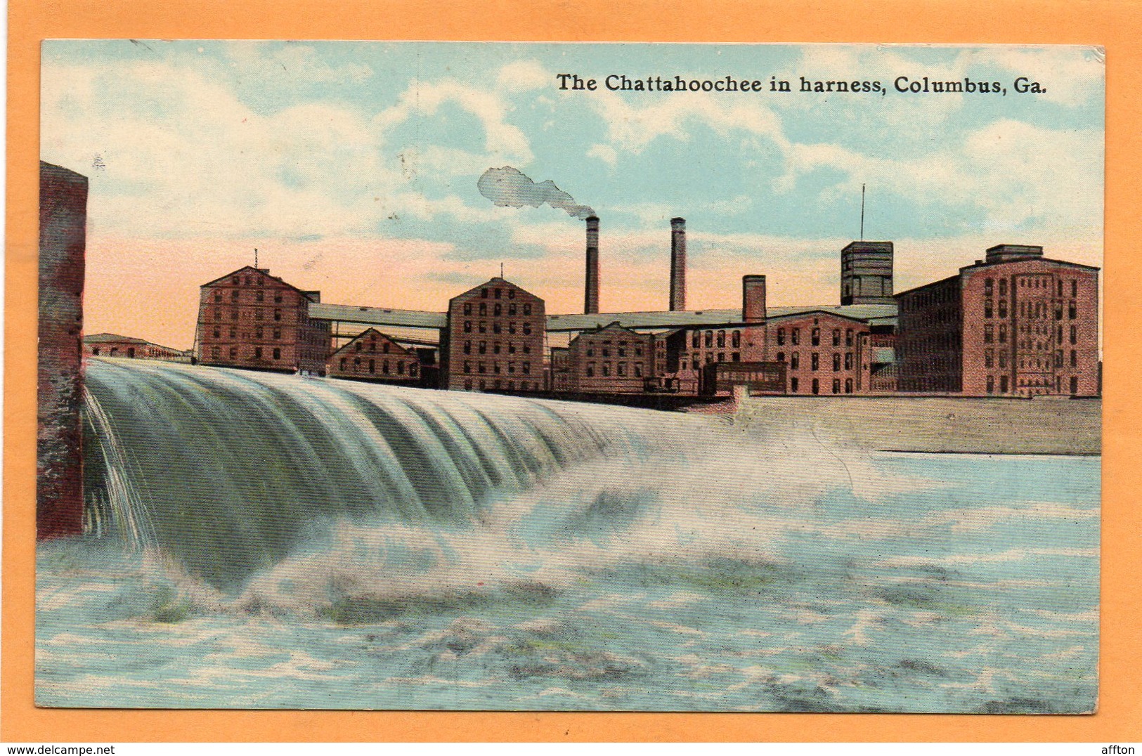 Columbus GA 1912 Postcard - Columbus