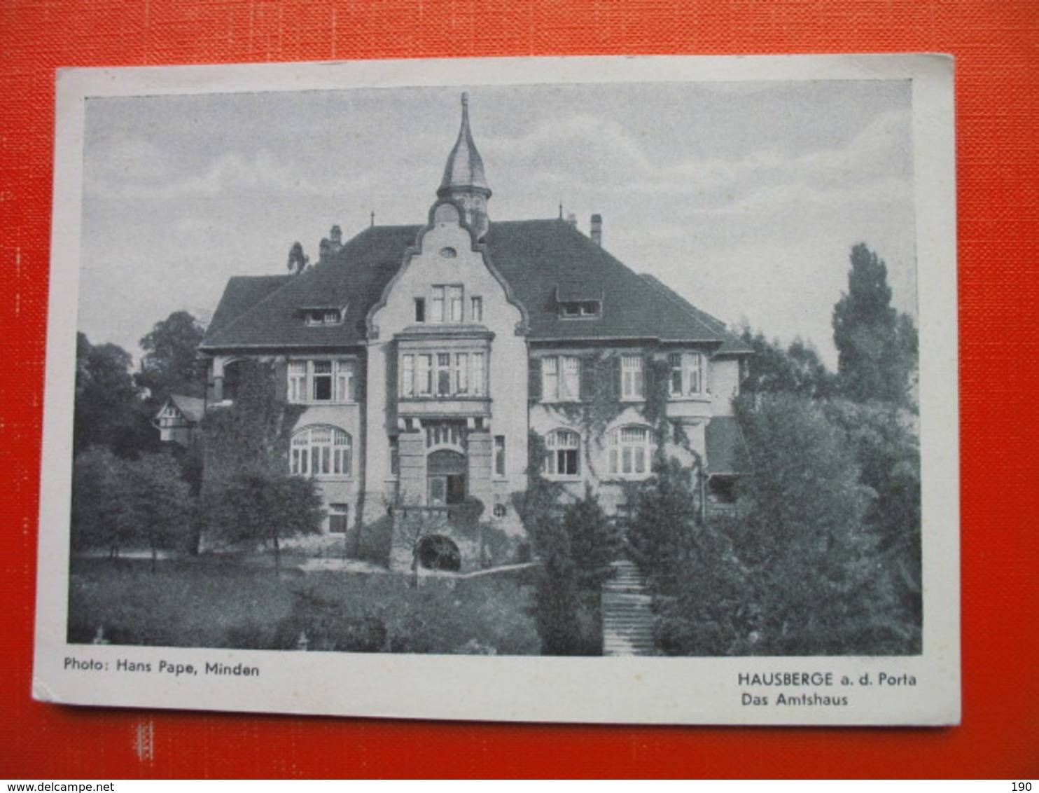 Hausberge A.d.Porta.Das Amtshaus - Porta Westfalica