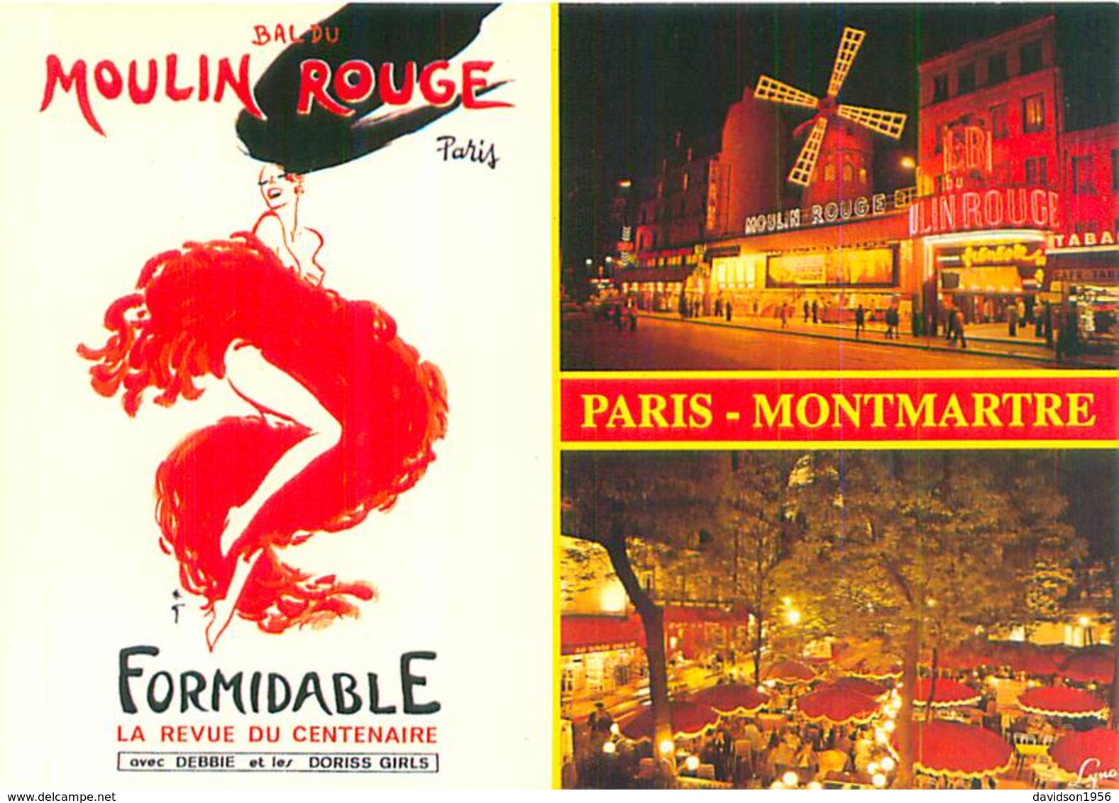 2 Cpsm - Paris -   Moulin Rouge     , Michou           AH1151 - Cabarets