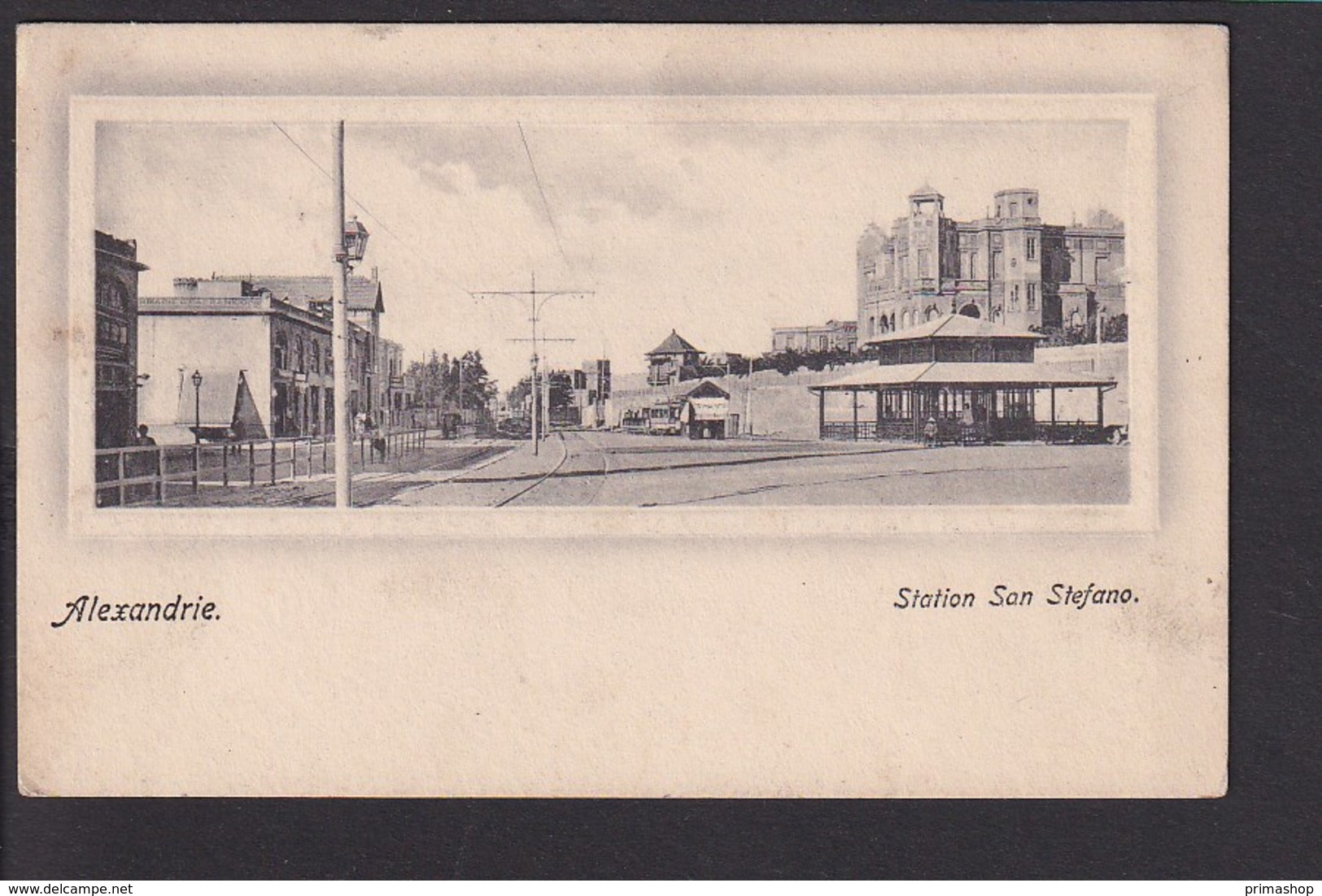 B35 /   Ägypten Alexandrie Station San Stefano Bahnhof Gare Egypte Um 1905 - Autres & Non Classés