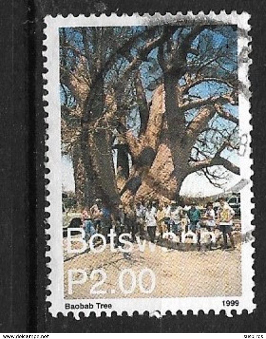 BOTSWANA     1999 Tourism    Baobab Three   Used - Botswana (1966-...)