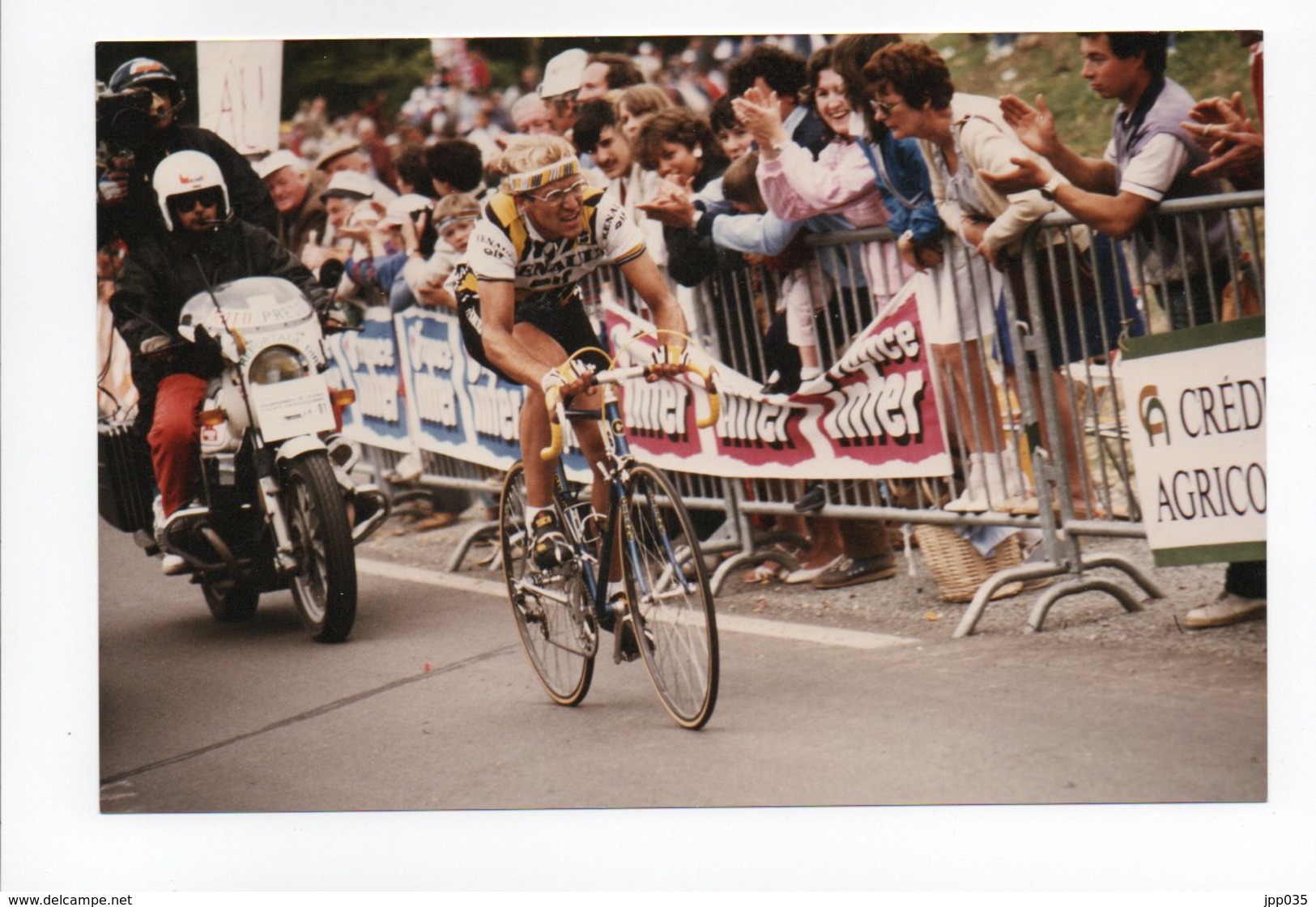 CYCLISME  PHOTO 13 X 18 LAURENT FIGNON  CHAMPIONNAT DE FRANCE 1984 A PLOUAY - Cyclisme