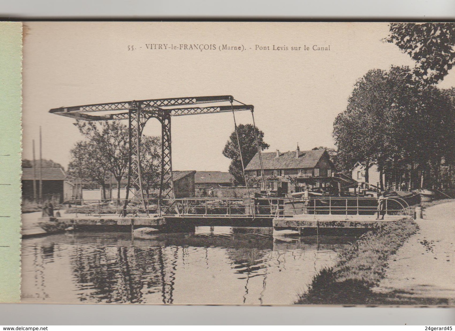 CARNET COMPLET 12 CPSM VITRY LE FRANCOIS (Marne) - Vue Générale, Monuments.... - Vitry-le-François