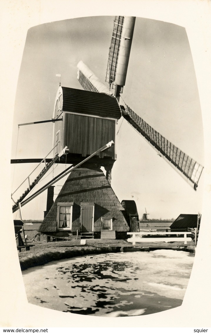 Hoogmade, Hoogmadese Molen, Poldermolen, Windmill, Real Photo A. Carré - Windmolens