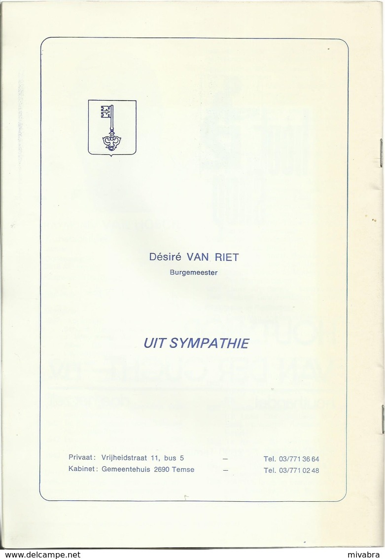 NIEUWPOORT - BROCHURE TENTOONSTELLING PARELS LANGS DE SCHELDEKANT - 1987 - Dépliants Touristiques