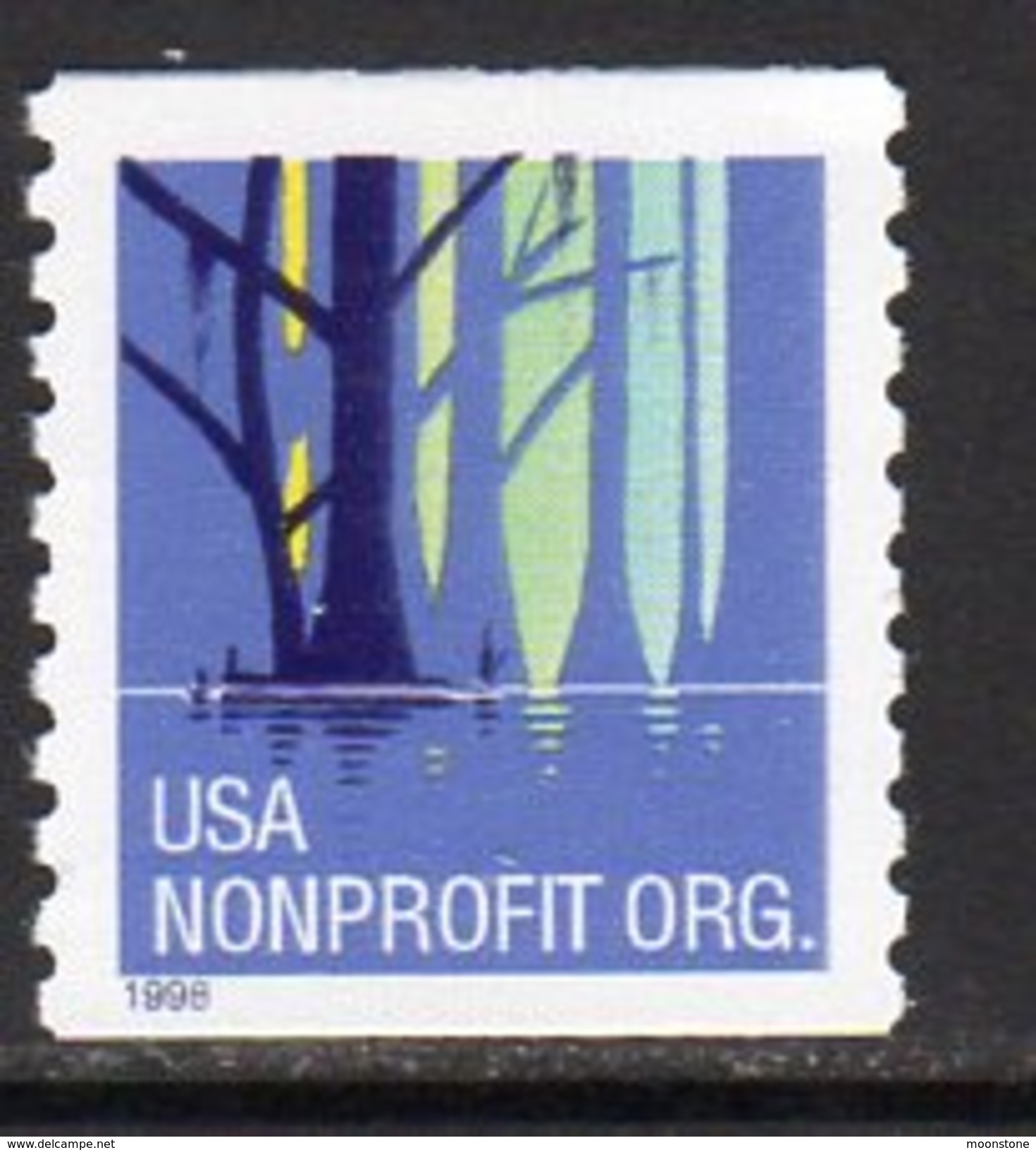 USA 1998 Wetlands Definitive Coil Stamp, MNH (SG 3439) - Unused Stamps